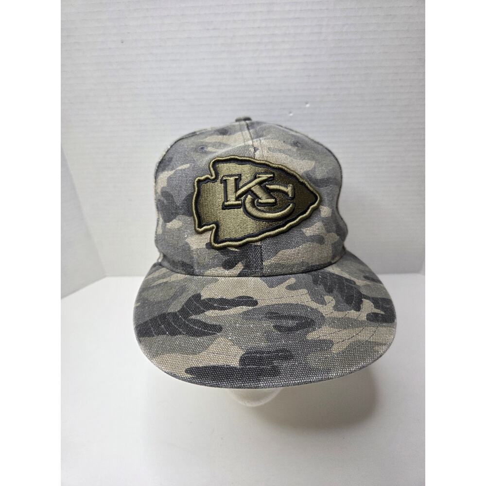 Kansas City Chiefs New Era 9FIFTY Camo Snapback Hat Cap NFL